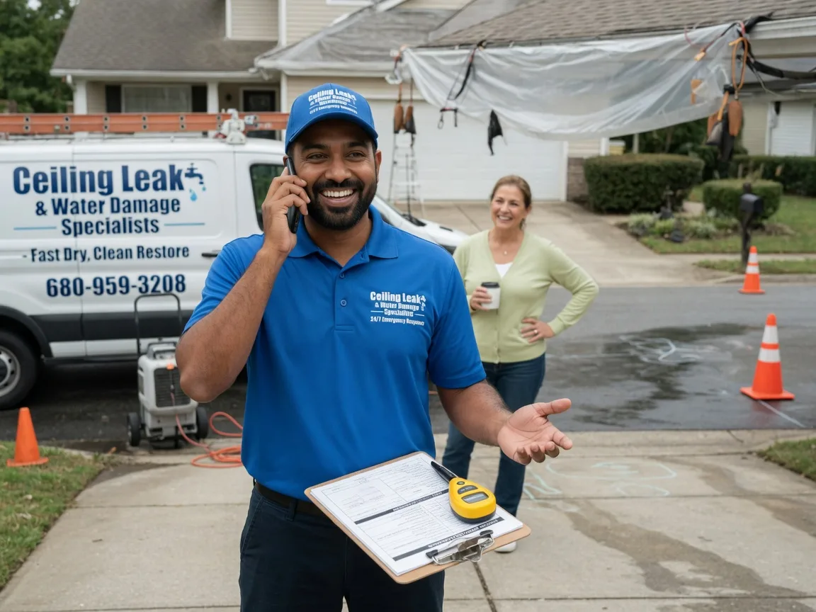 Ceiling Leak Cleanup Alna, ME FAQs